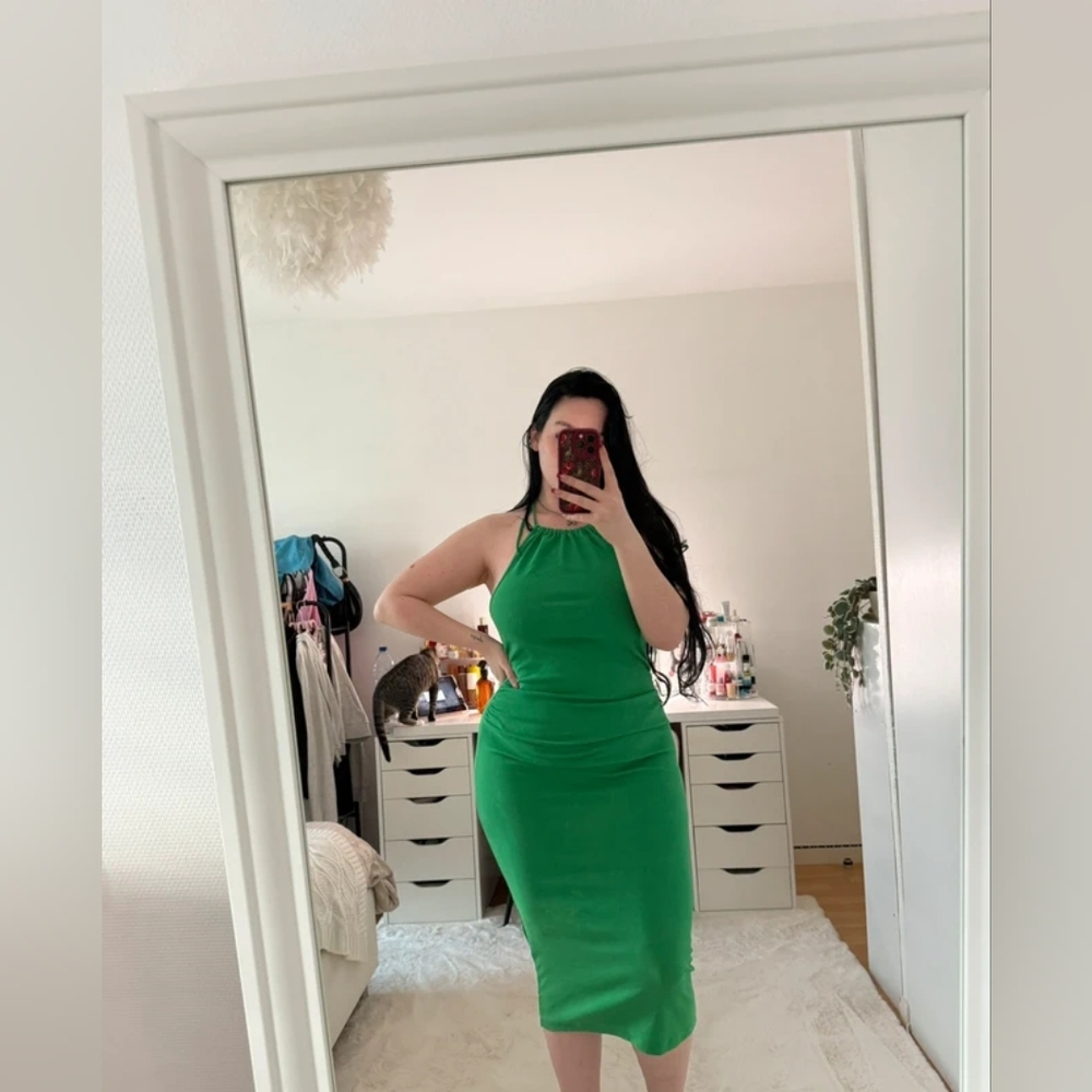 Green Brandy Melville Mini Dress. Size S